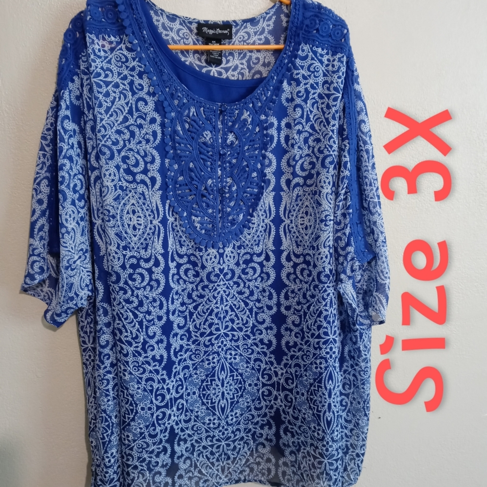 Maggie Barnes plus size blouse